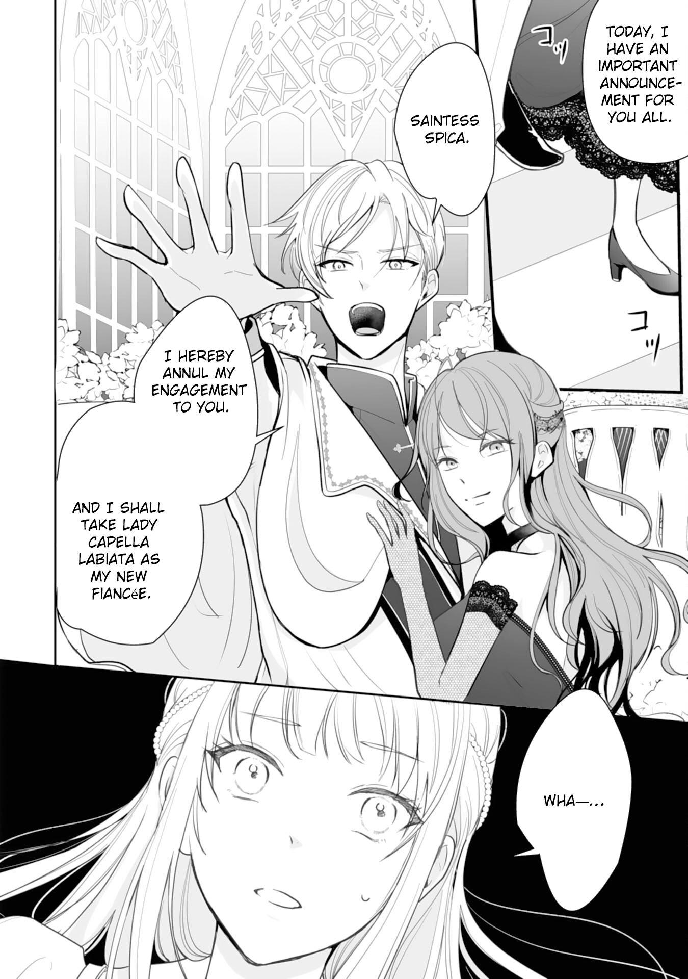 You Cast Me Aside Like a Saintess, Now You Want Me Back. Chapter 1 - . Page 8